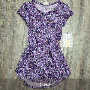 LuLaRoe Girls Mae Dress 2 NWT